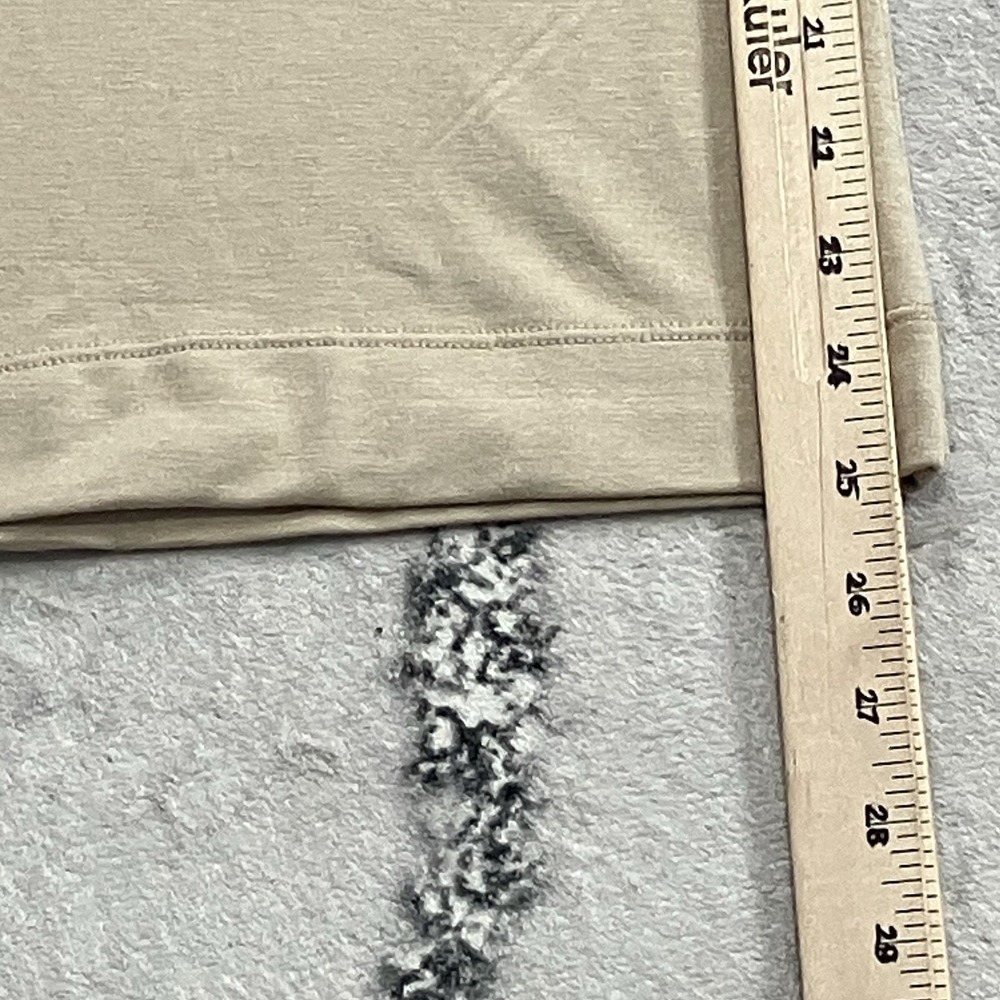 Max Studio Wide Leg Jumpsuit Size Small NWT Beige Sleeveless Tie Waist Minimal - Picture 5 of 15